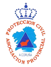 Logo Asociacion provincial de Agrupaciones de Voluntarios de Protección Civil de A Coruña